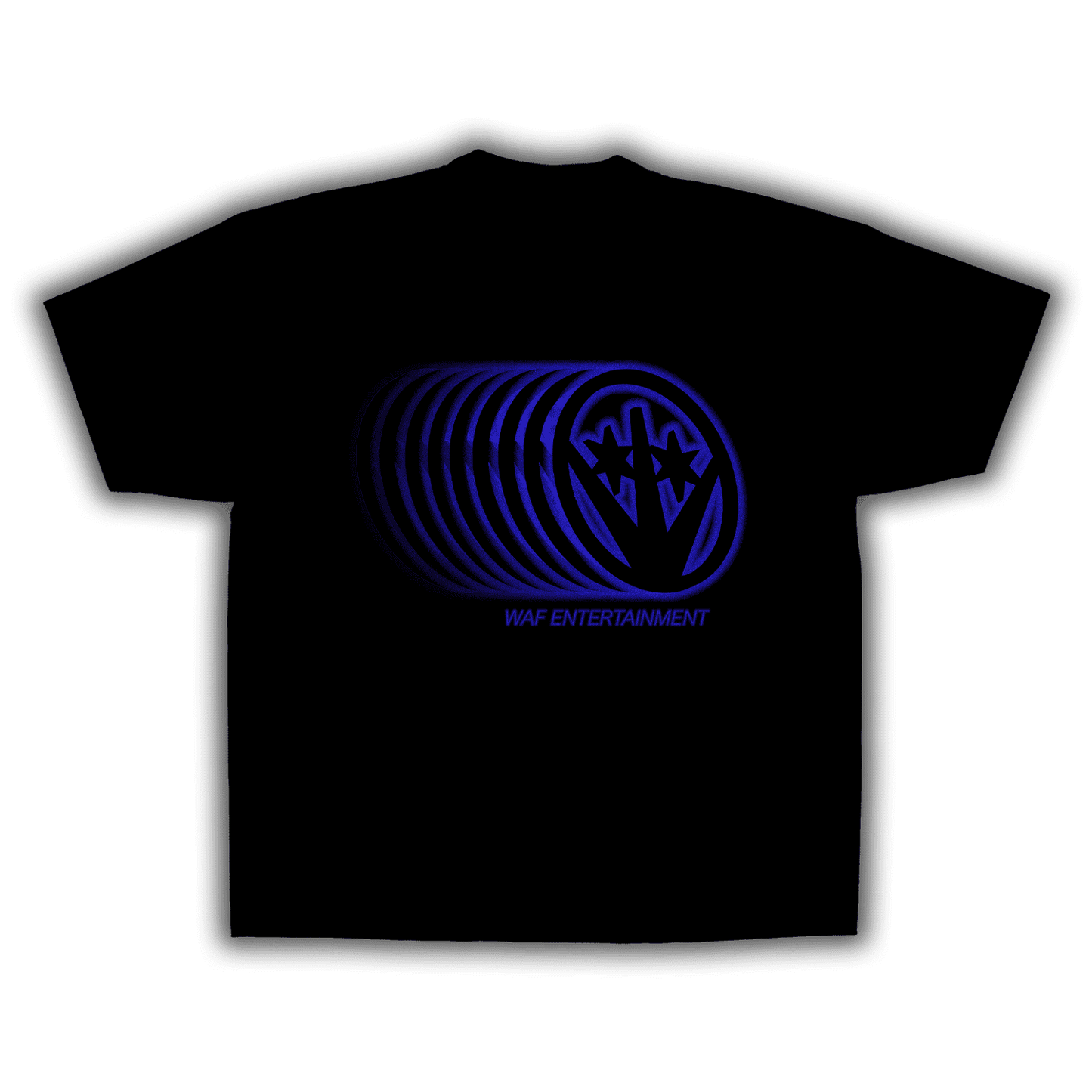 "WAF ENTERTAINMENT" TEE