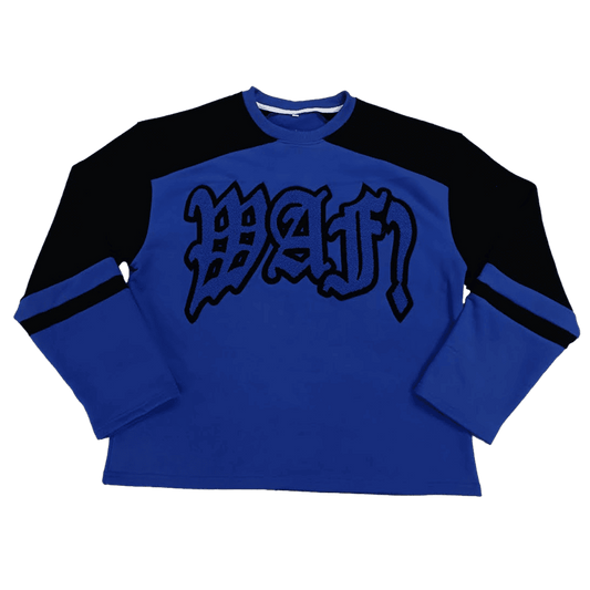 WAF? SWEATSHIRT (MIDNIGHT BLUE)